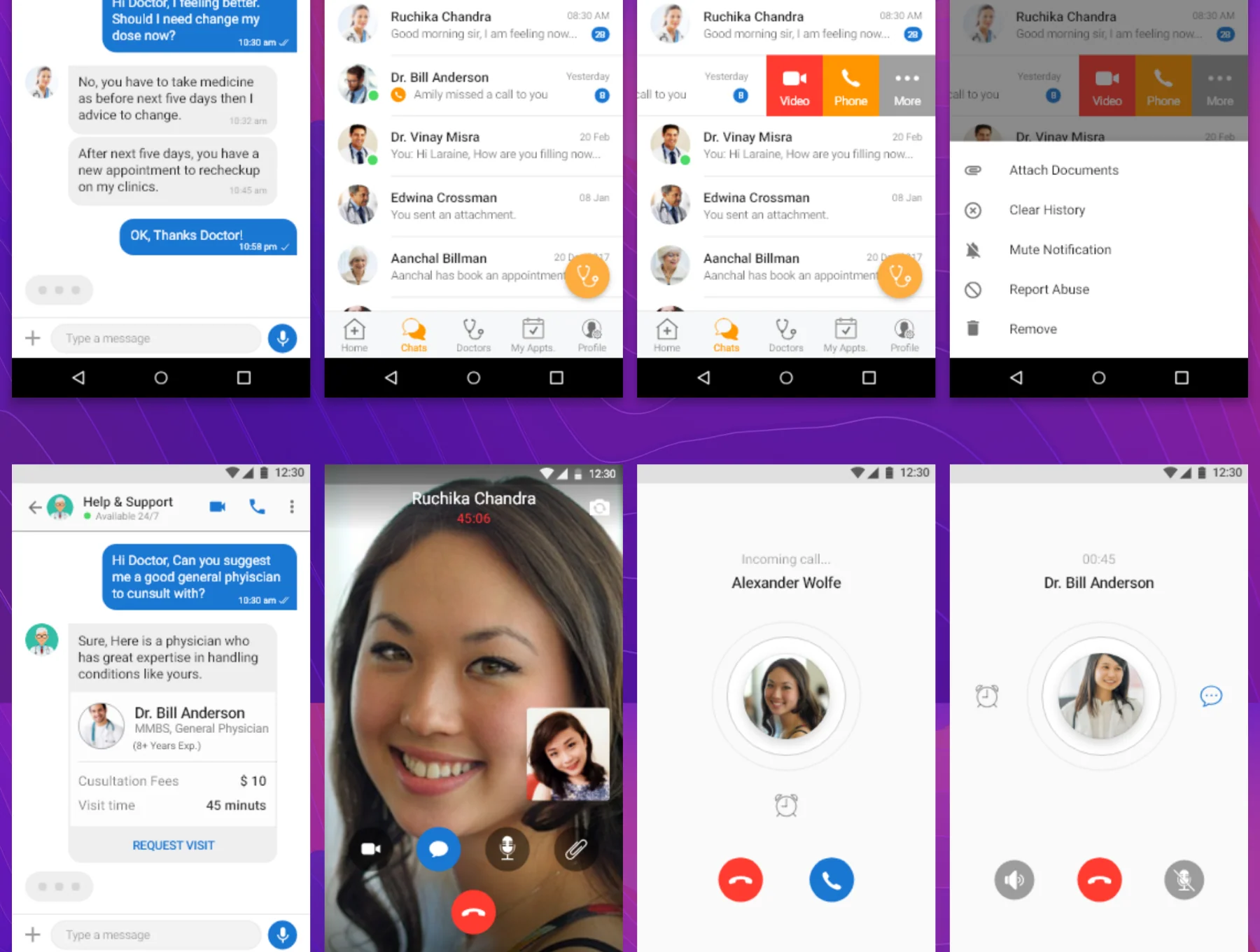 Healthcare medical UI Kit 6