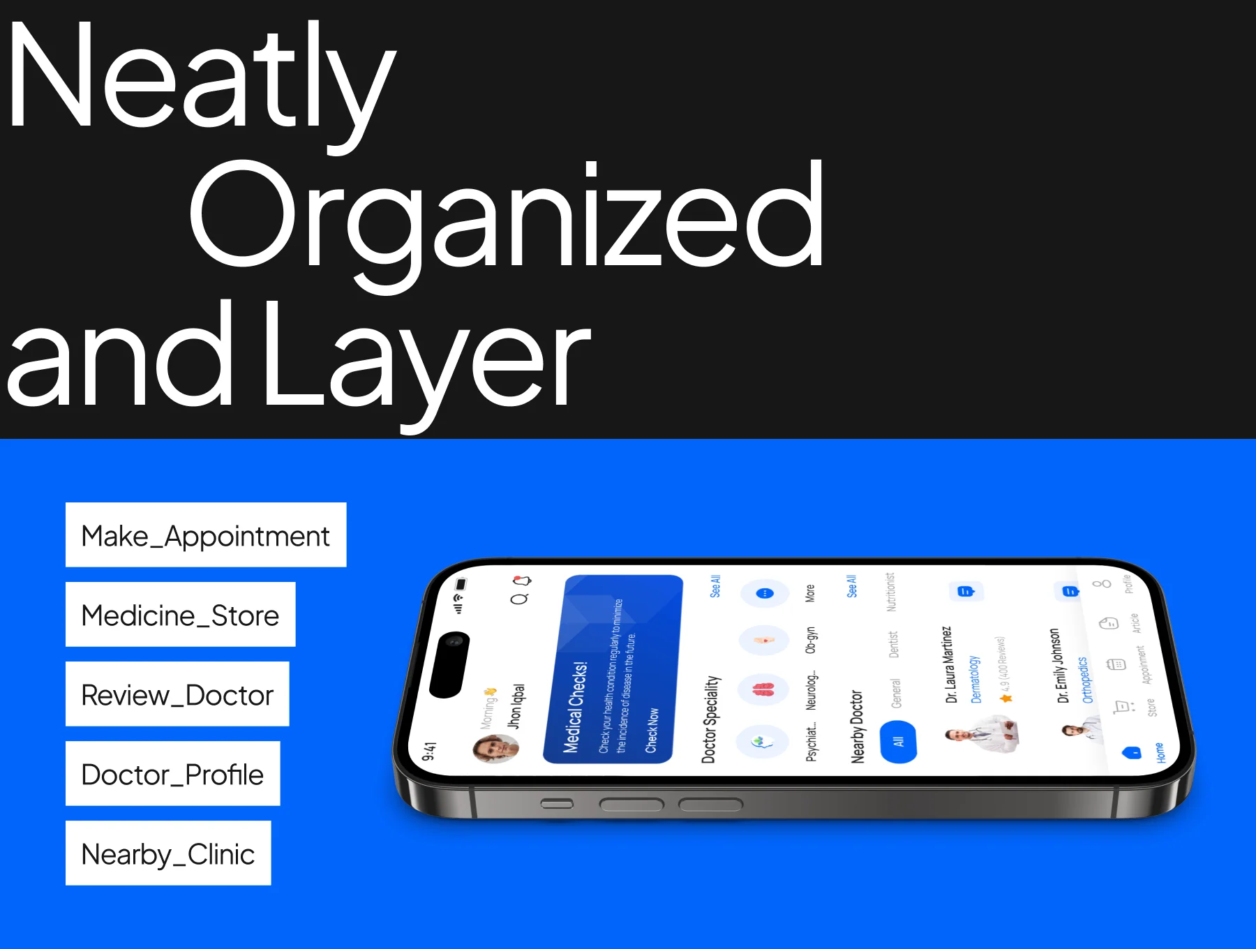 Healthcare Mobile App UI Kit 3