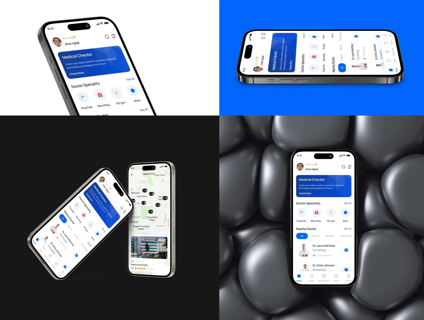 Healthcare Mobile App UI Kit 7