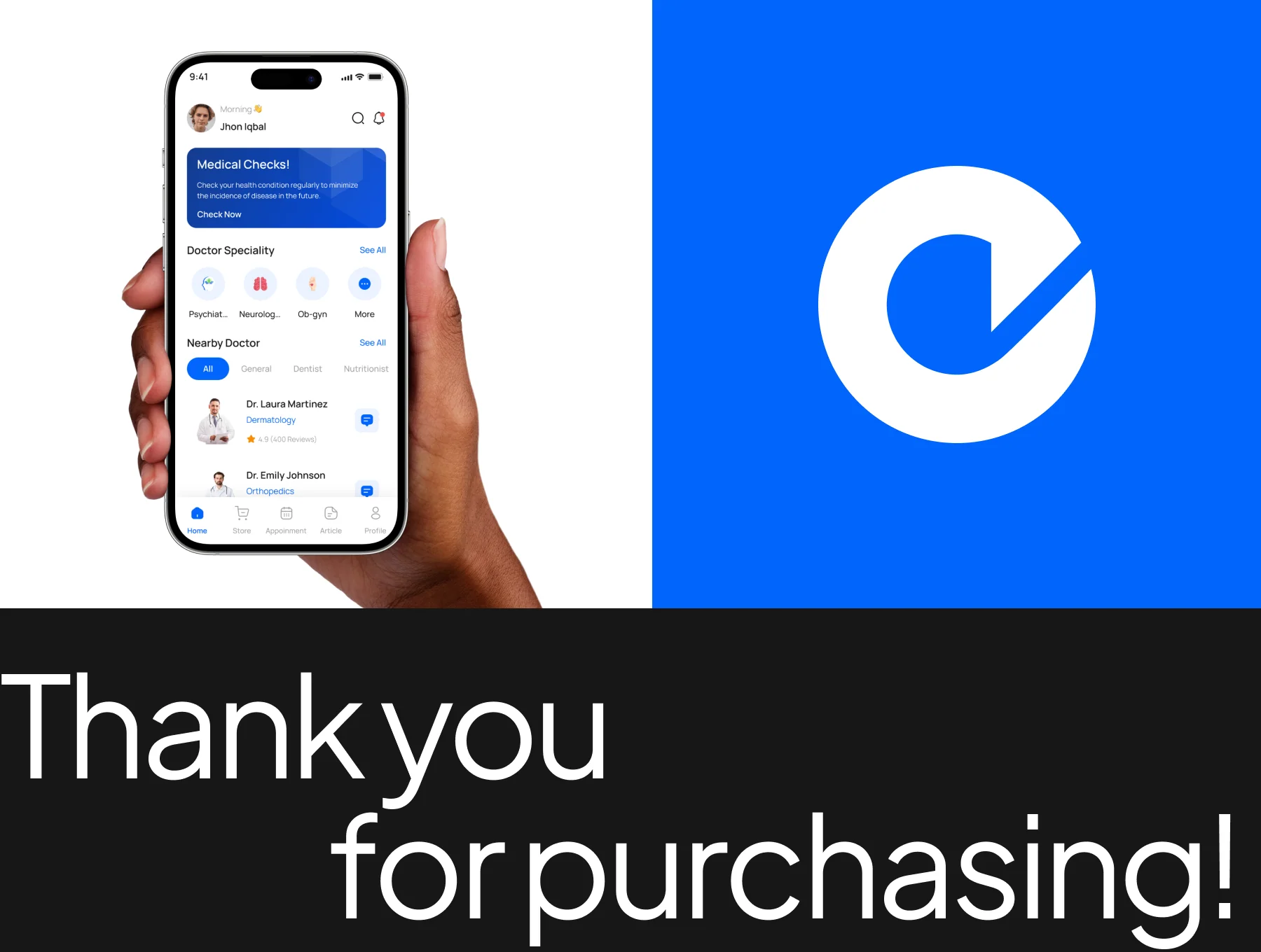 Healthcare Mobile App UI Kit 8