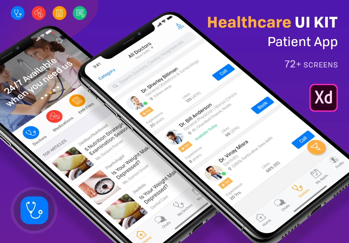 Healthcare Patient UI KIT