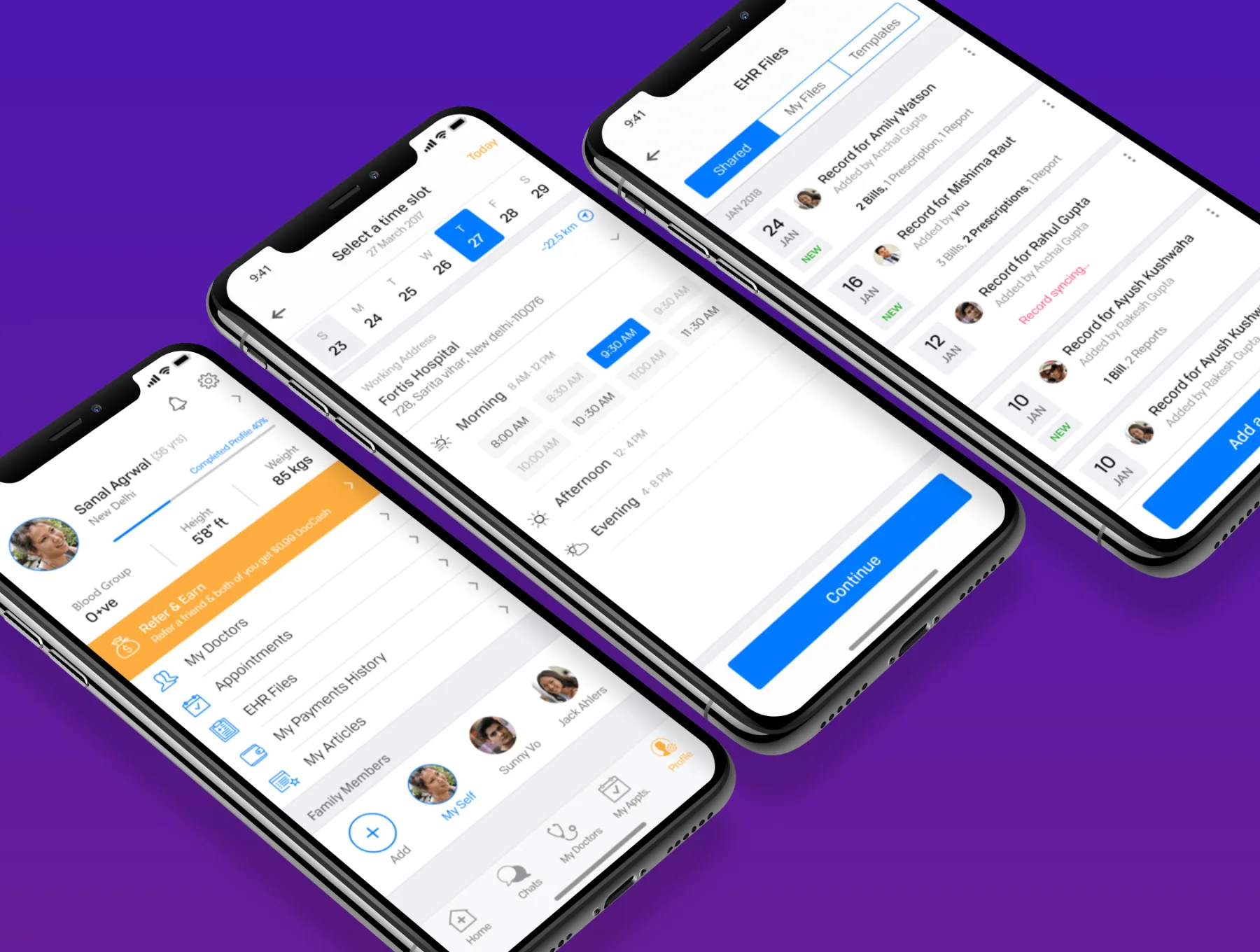 Healthcare Patient UI KIT 3