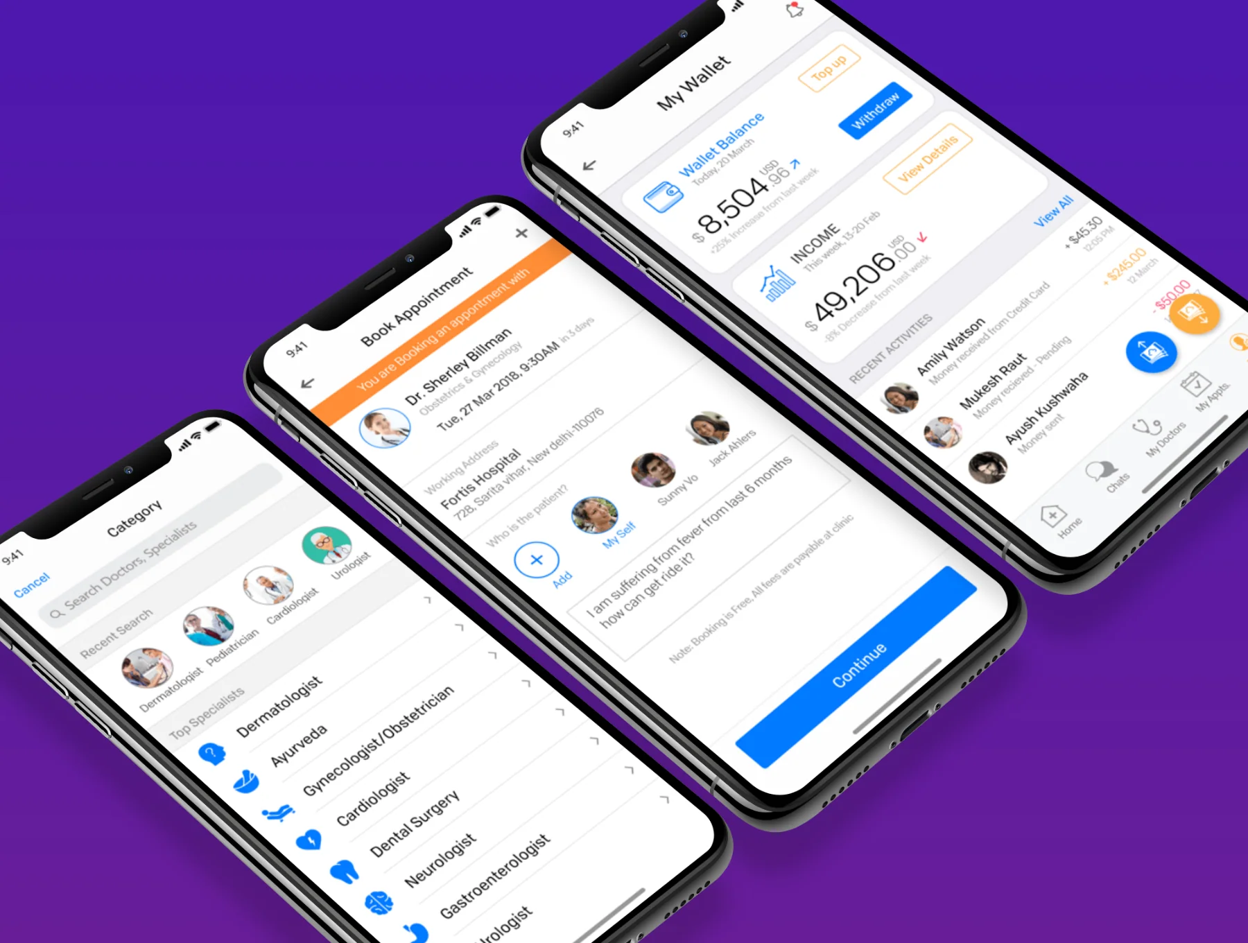 Healthcare Patient UI KIT 6