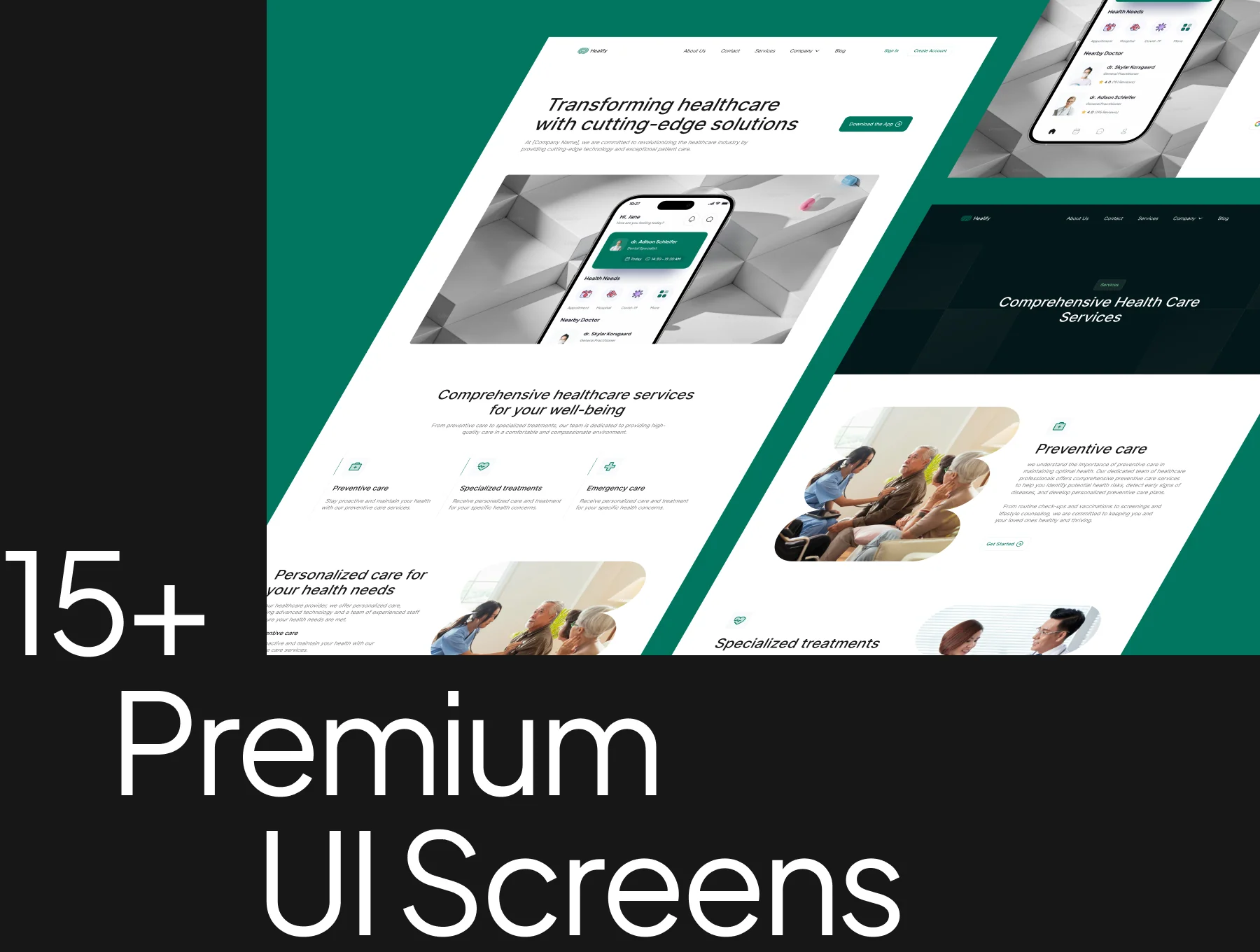 Healthcare Website Templates 6