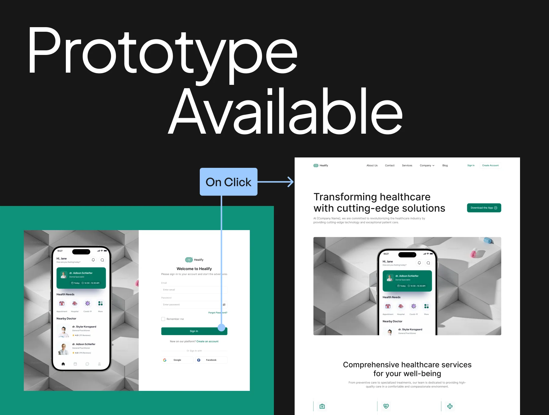 Healthcare Website Templates 7