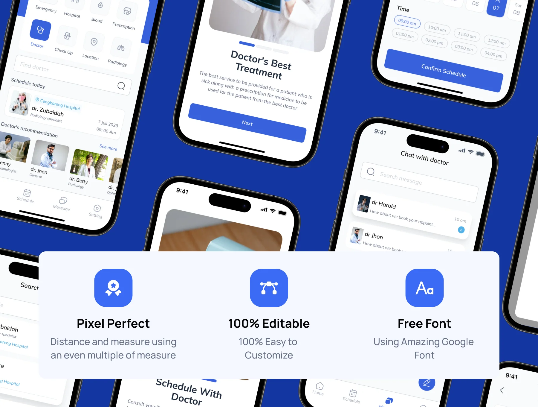 Healthee - Healthcare Mobile App UI KIT 4