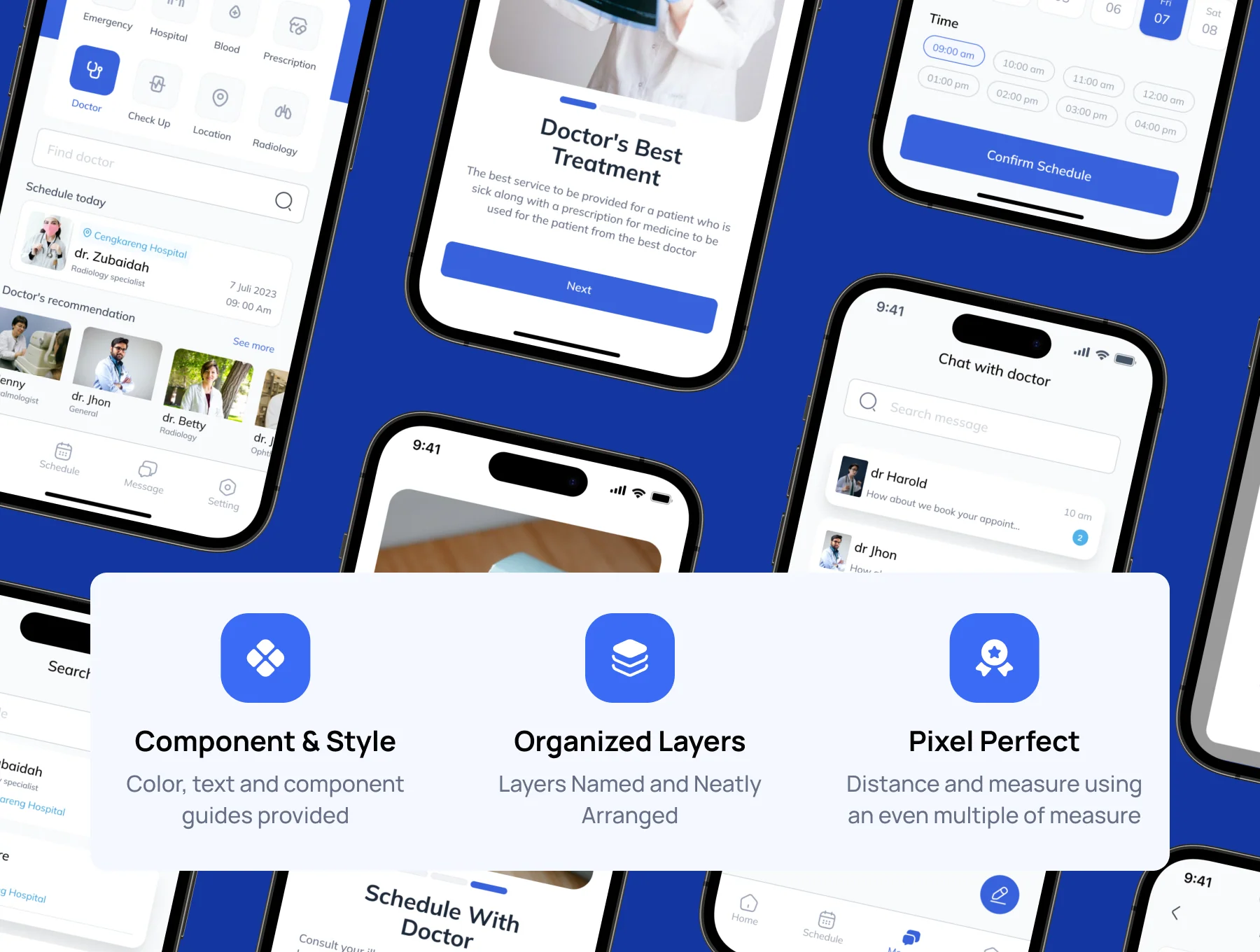 Healthee - Healthcare Mobile App UI KIT 5