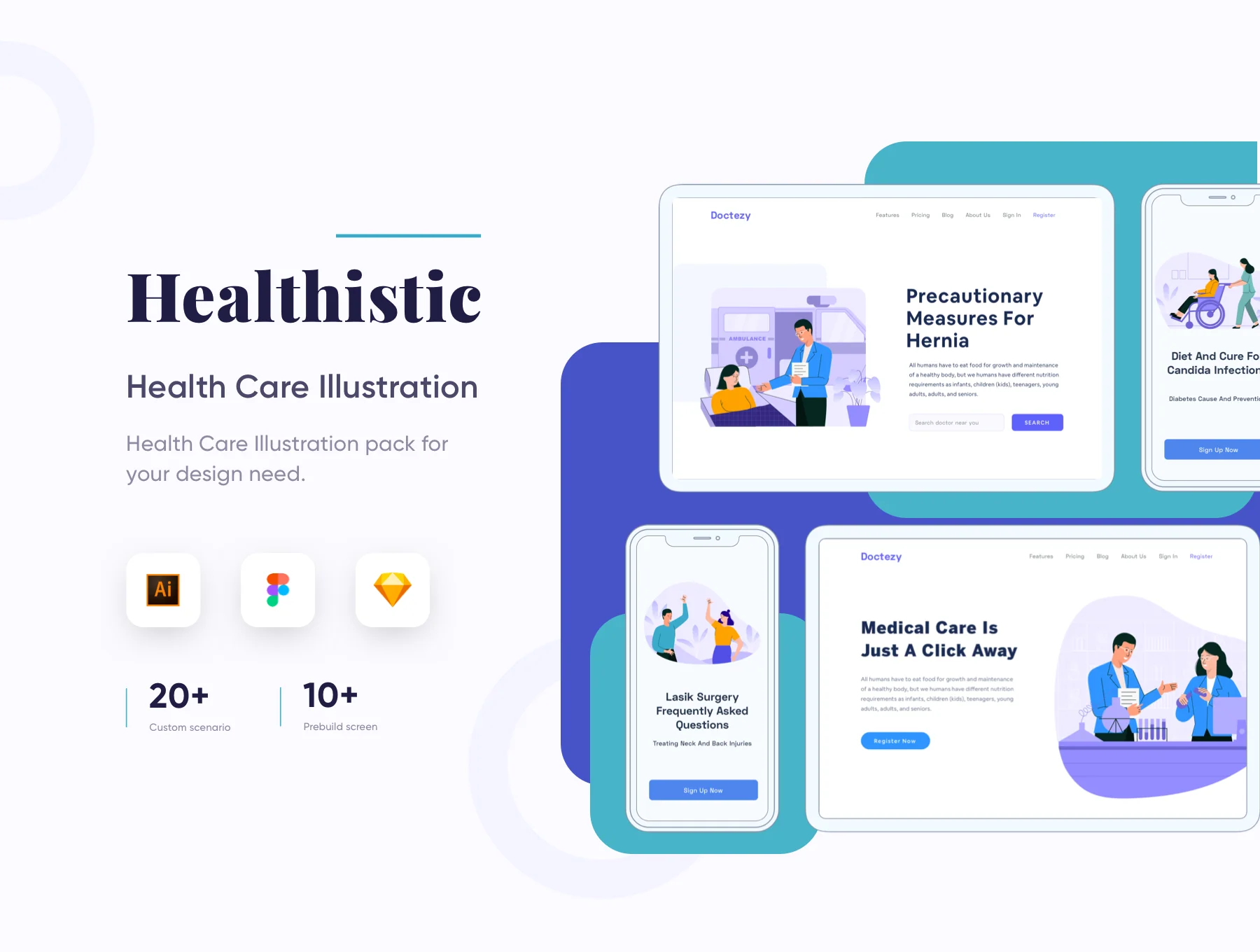 Healthisthic - Healthcare Illustration