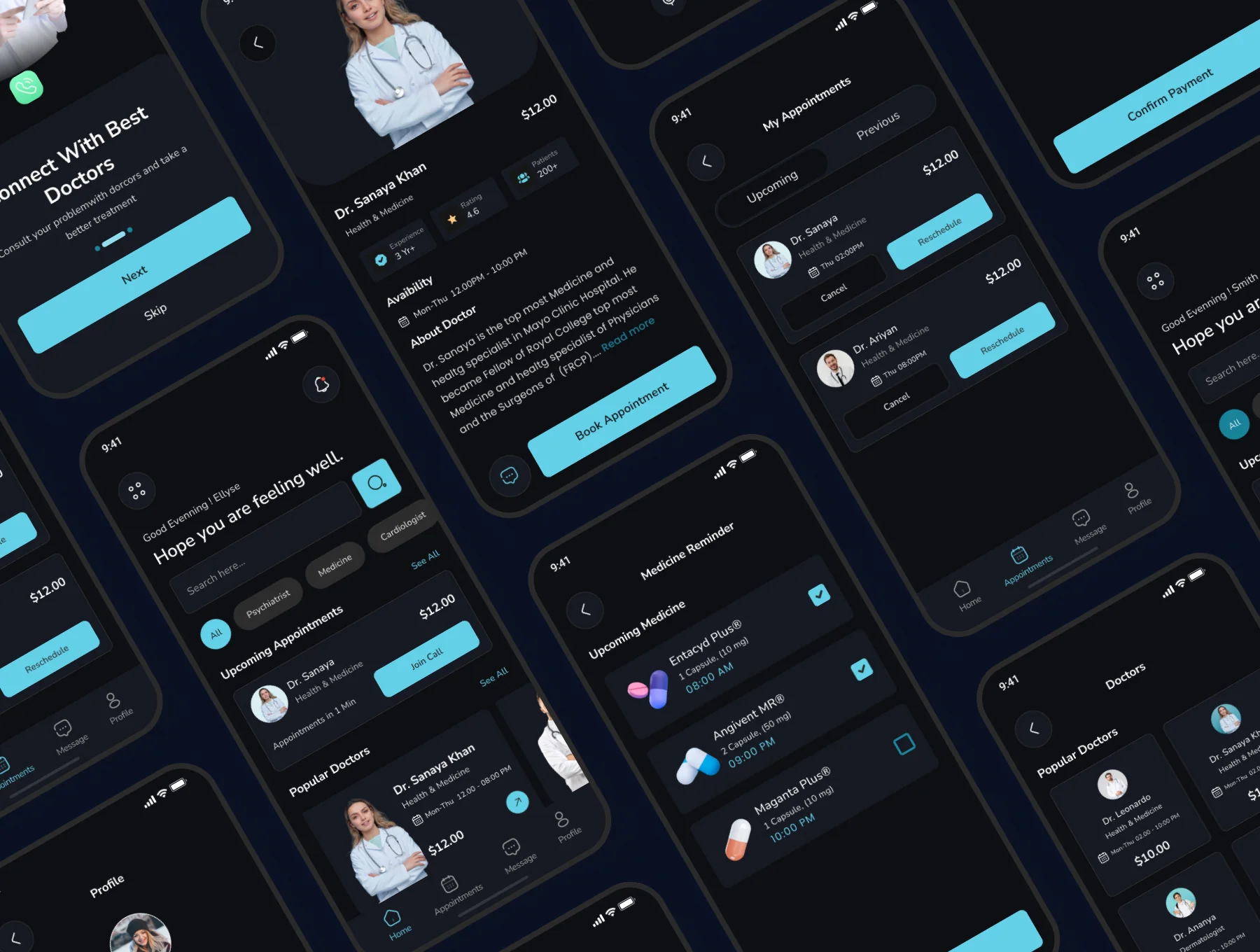 HealthMate - Doctor Appointment Booking App UI Kit 4