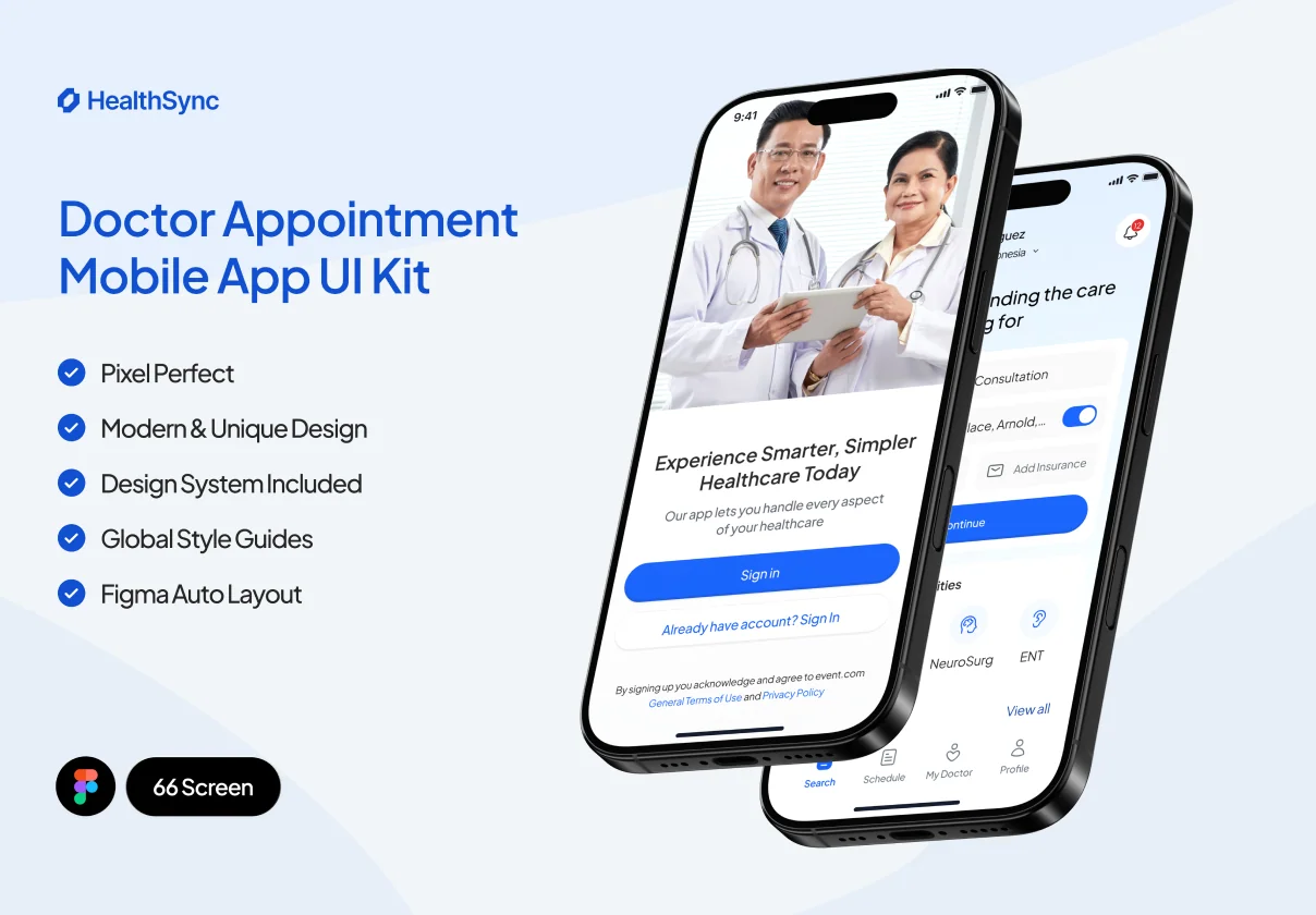 HealthSync - Doctor Appointment App
