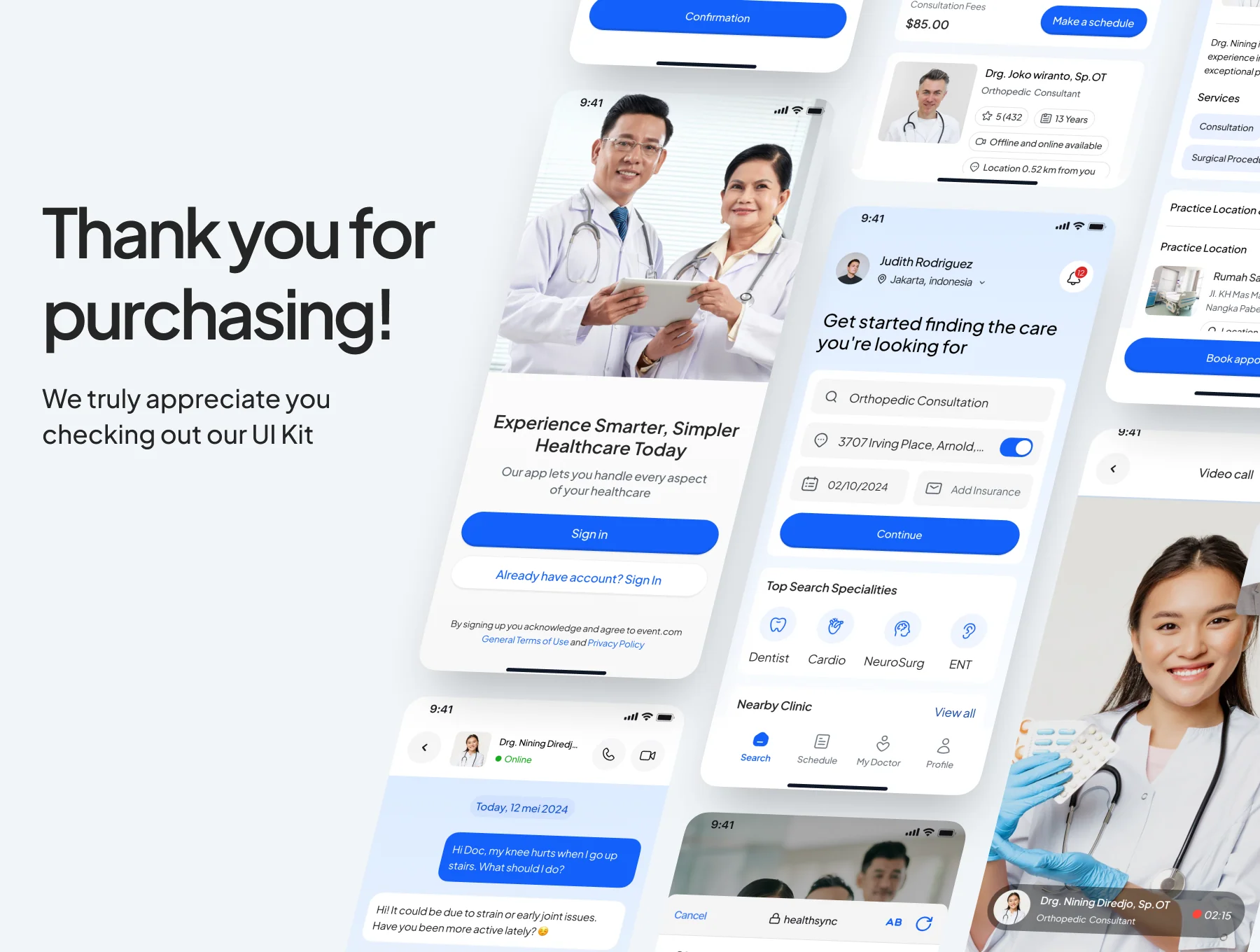 HealthSync - Doctor Appointment App 8