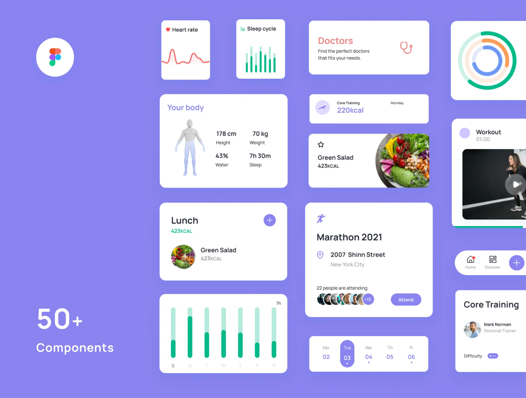 Health UI Kit 3