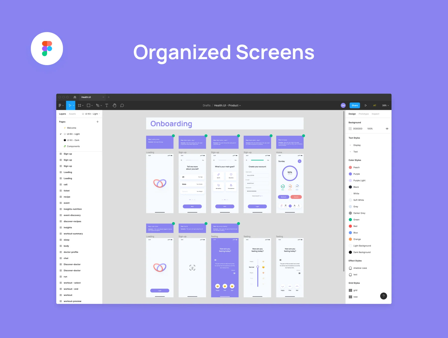 Health UI Kit 4