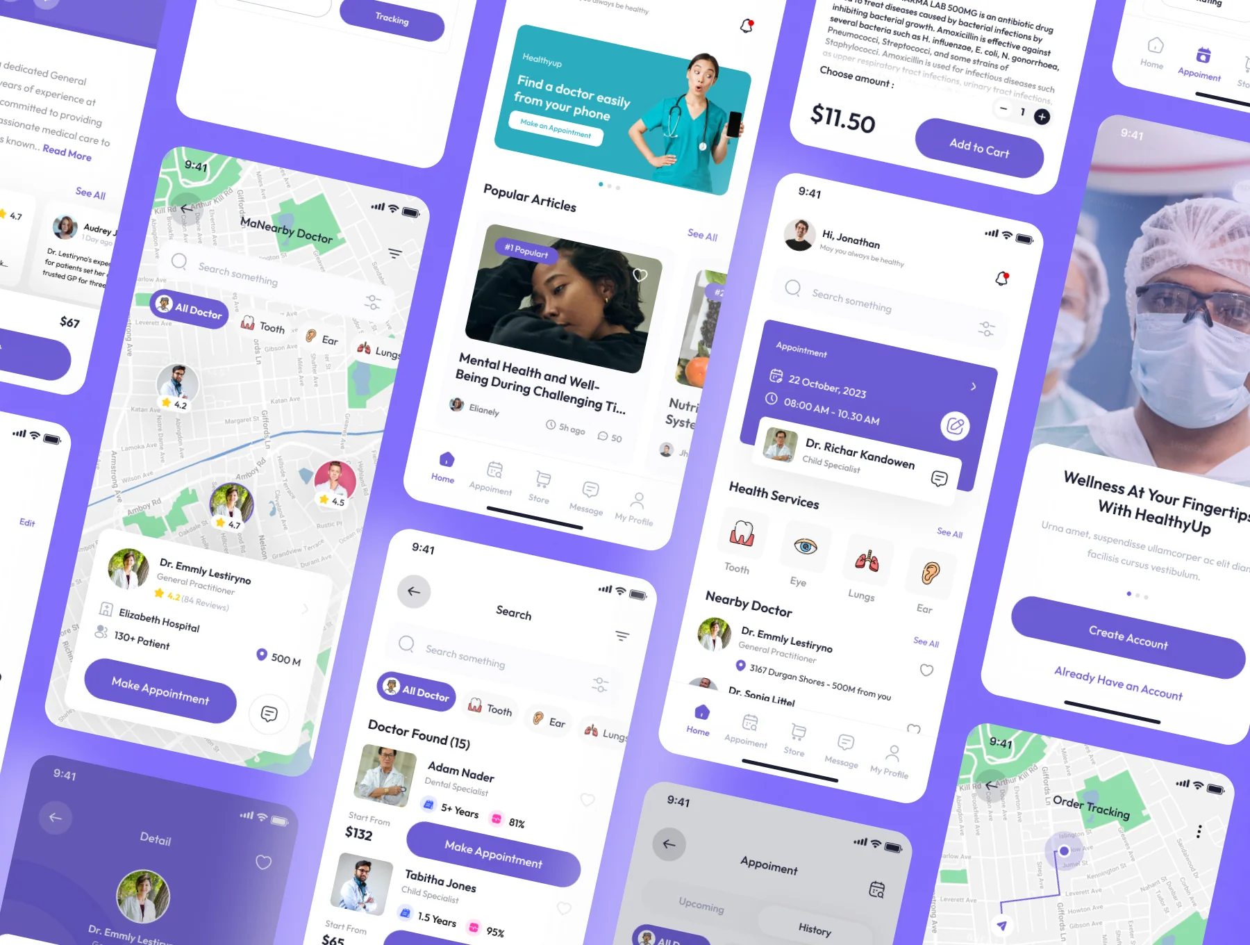 Healthyup - Medical & Health App Ui Kits 5