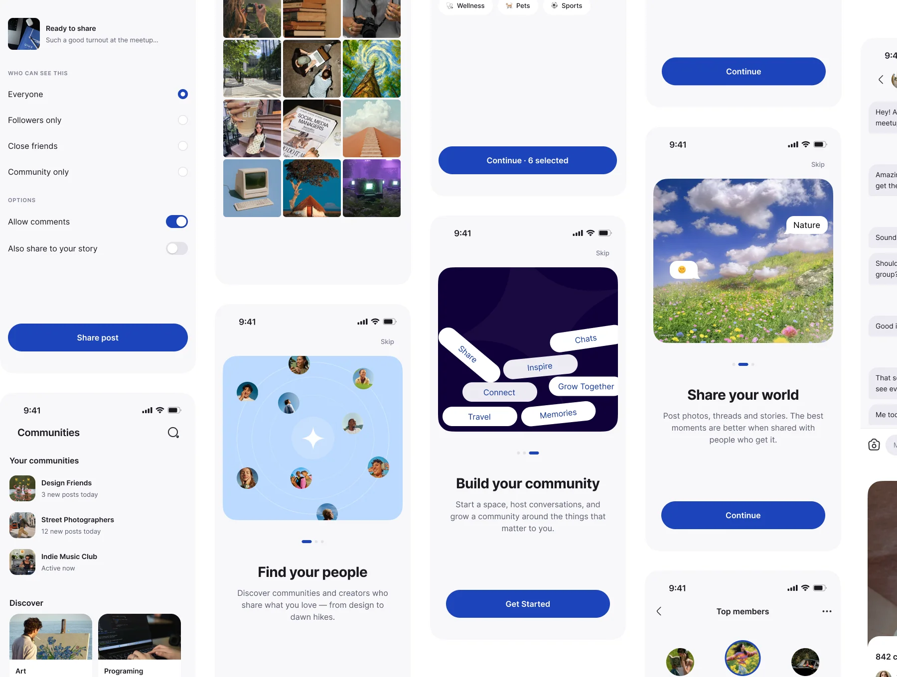 Hearth - Social Media & Community App 9