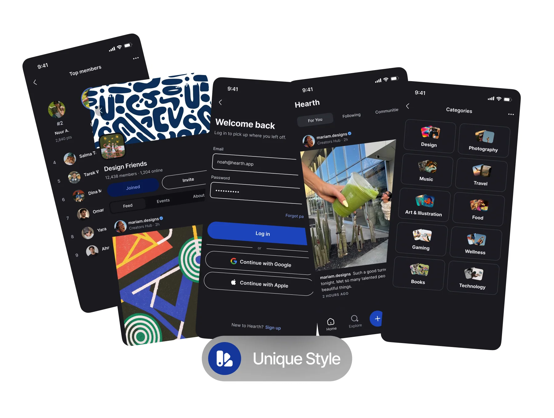 Hearth - Social Media & Community App 6