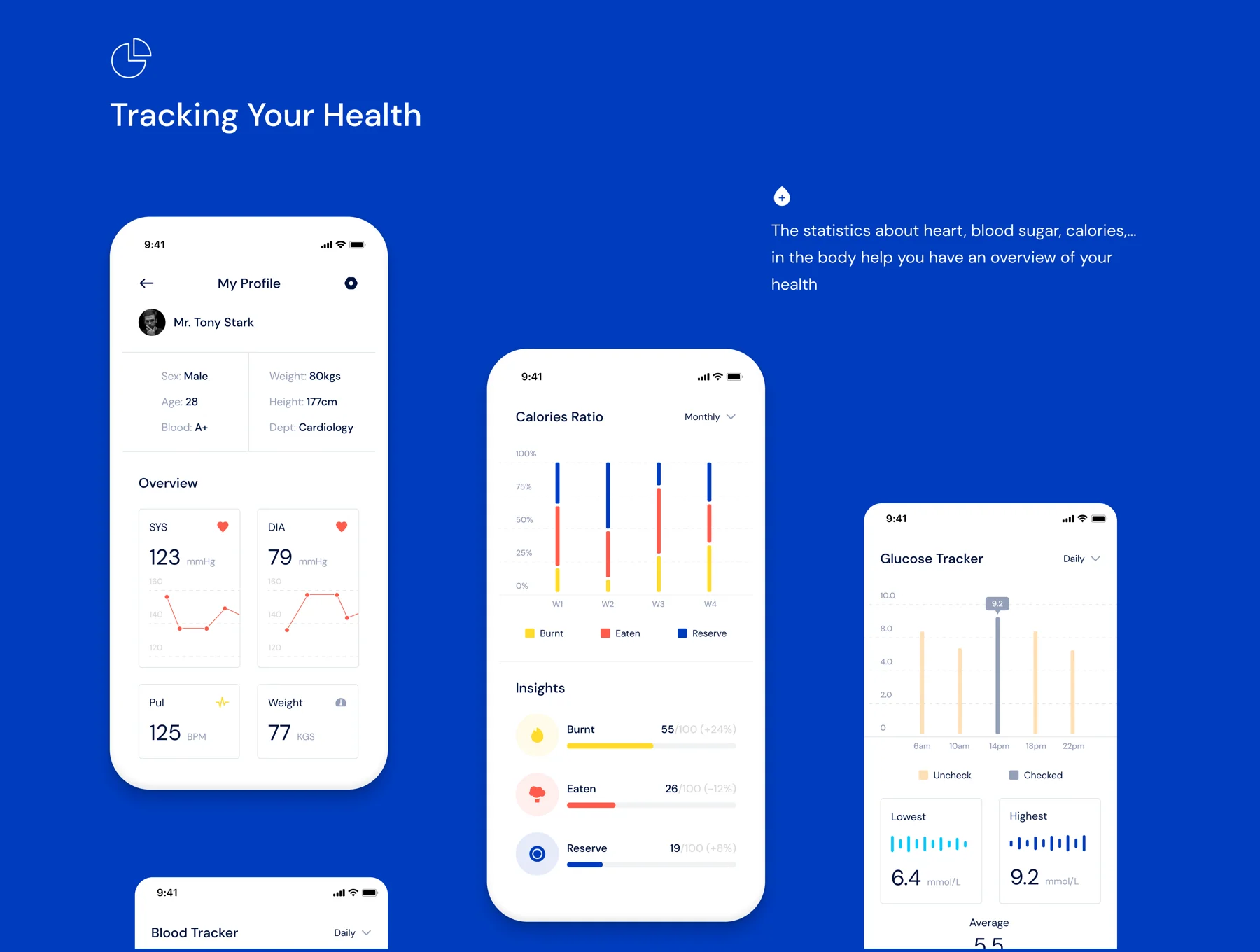 Hearthy - Medical UI Kit 3