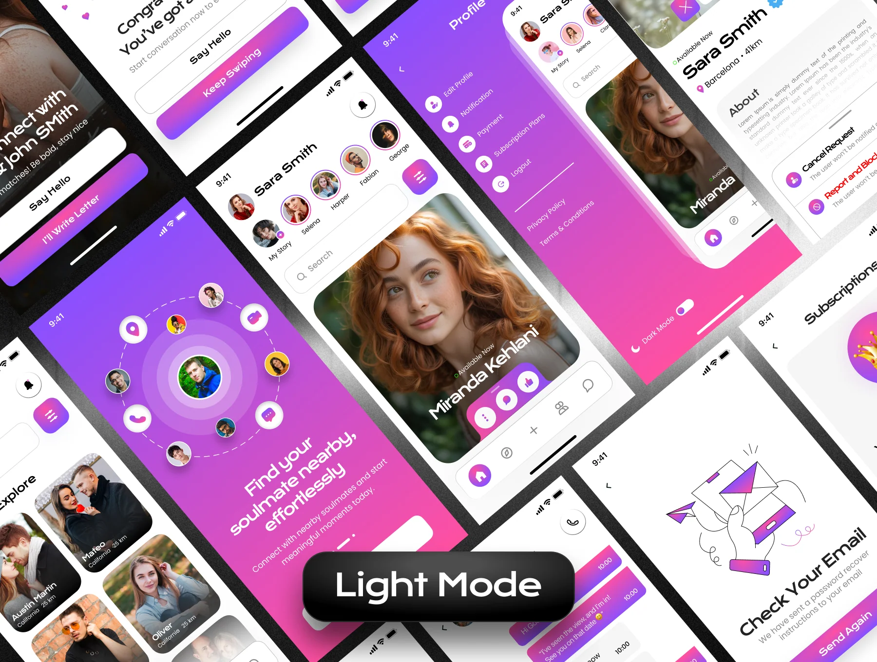 Heartly — Modern Dating App UI Kit 3