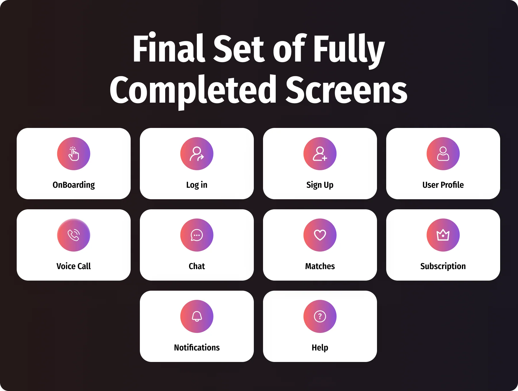 Hearty | Modern Dating App UI Kit for Figma 7