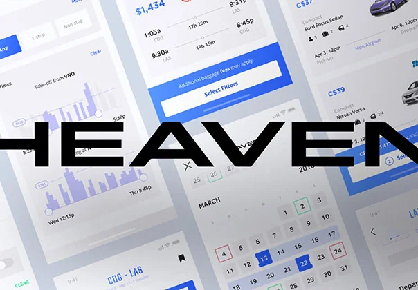 Heaven Mobile UI Kit