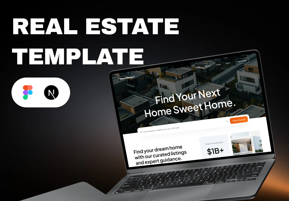 HeavenHomes - Real Estate Template