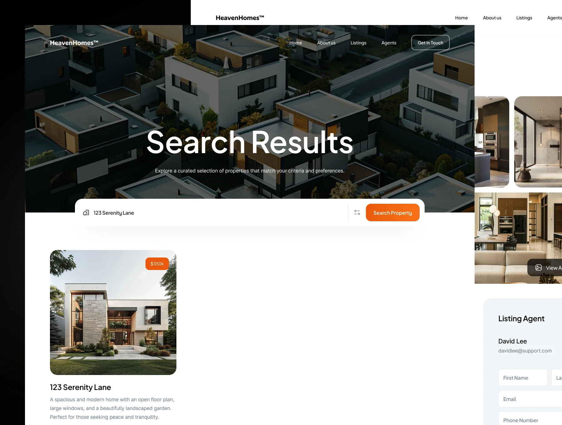 HeavenHomes - Real Estate Template 5
