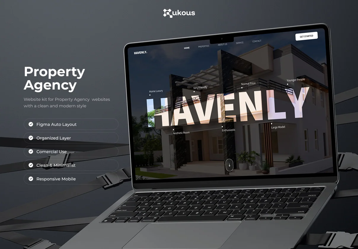 Heavenly - Property Agency Website UI KIT