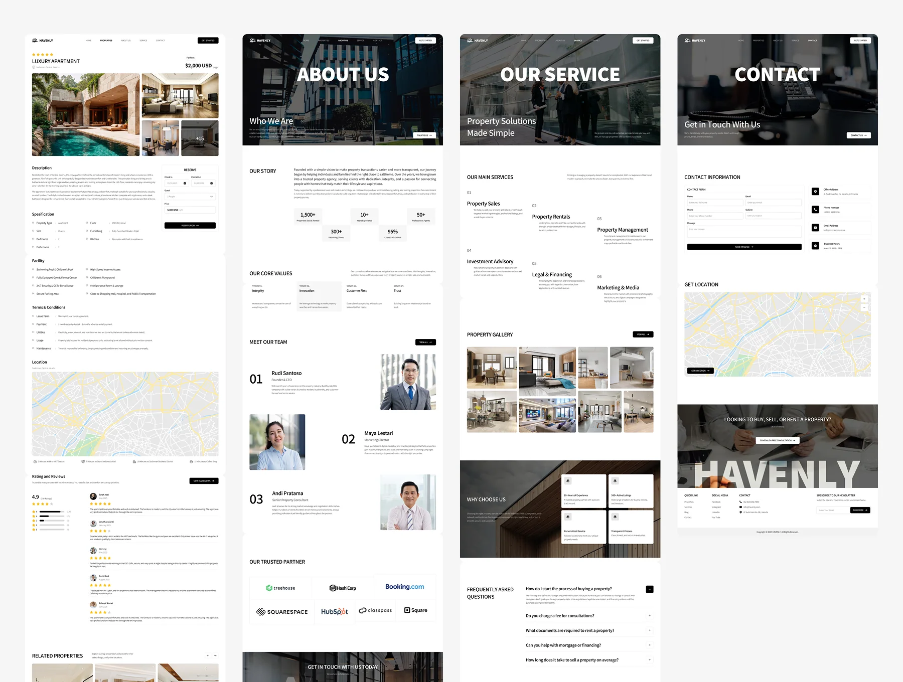 Heavenly - Property Agency Website UI KIT 4