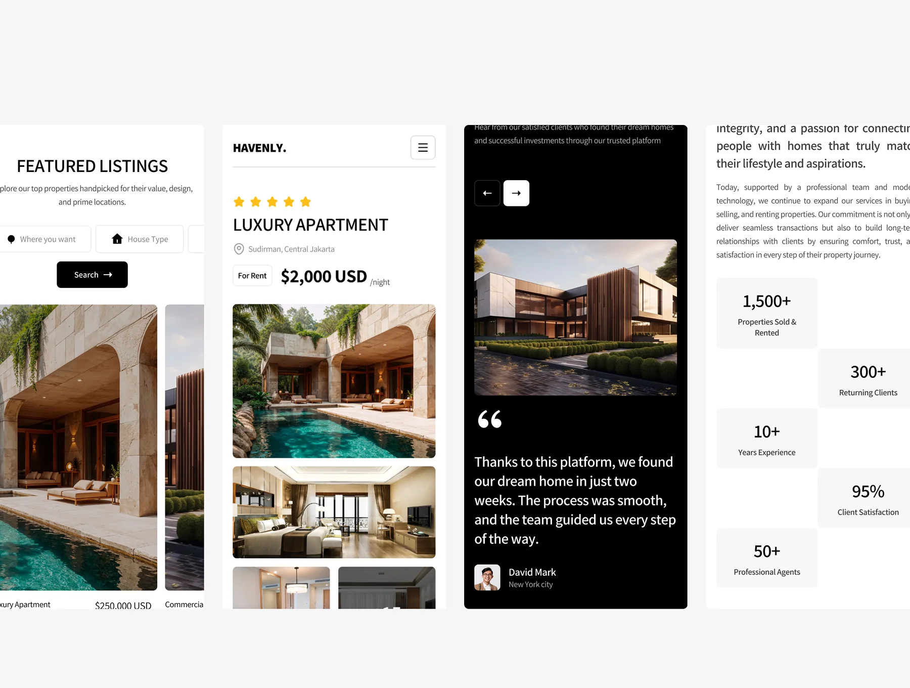 Heavenly - Property Agency Website UI KIT 5