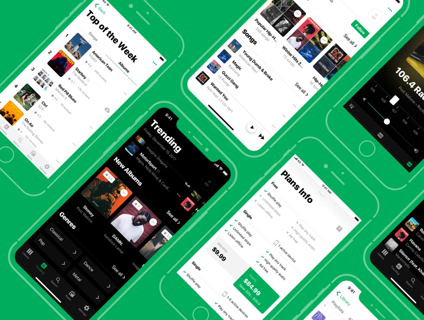 Heavy UI Kit Music 5