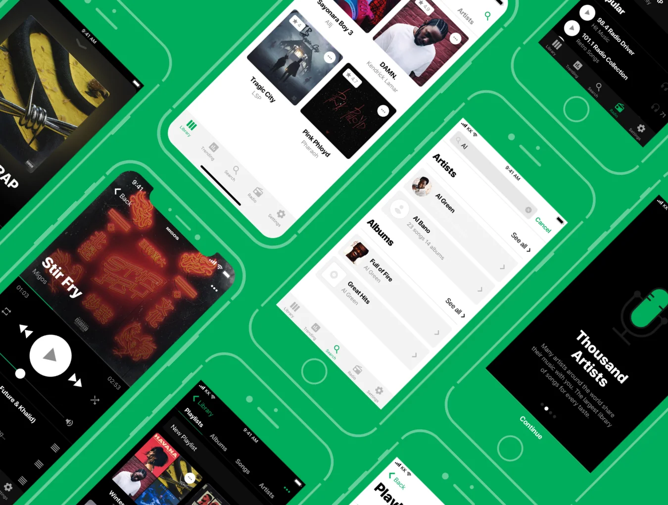 Heavy UI Kit Music 6