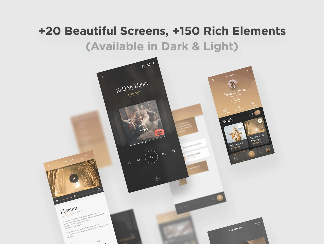 Helen - Portfolio & Gallery UI Kit 4