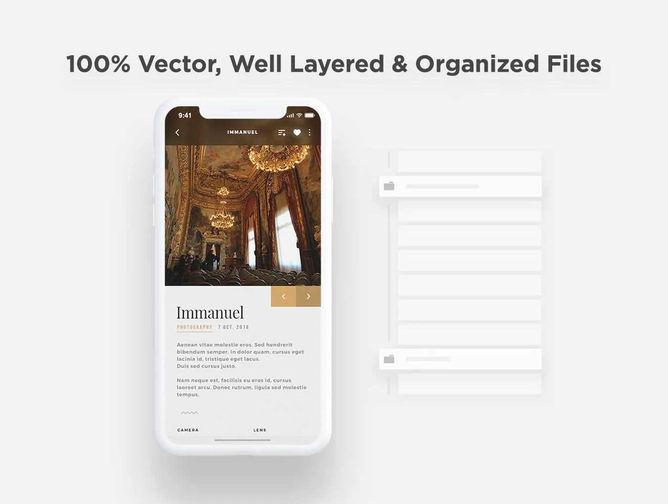 Helen - Portfolio & Gallery UI Kit 7