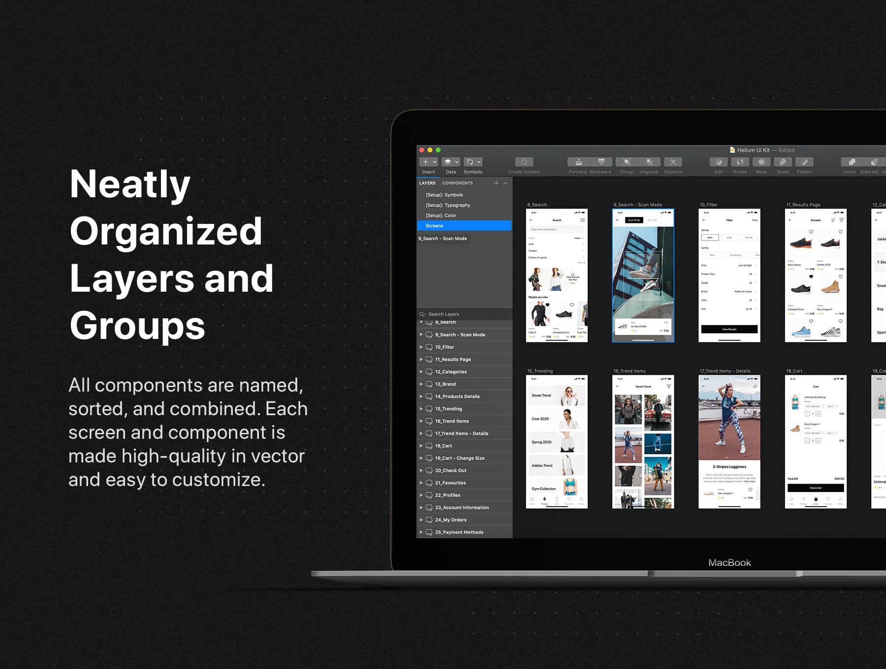 Helium - Fashion Shop UI Kit 6