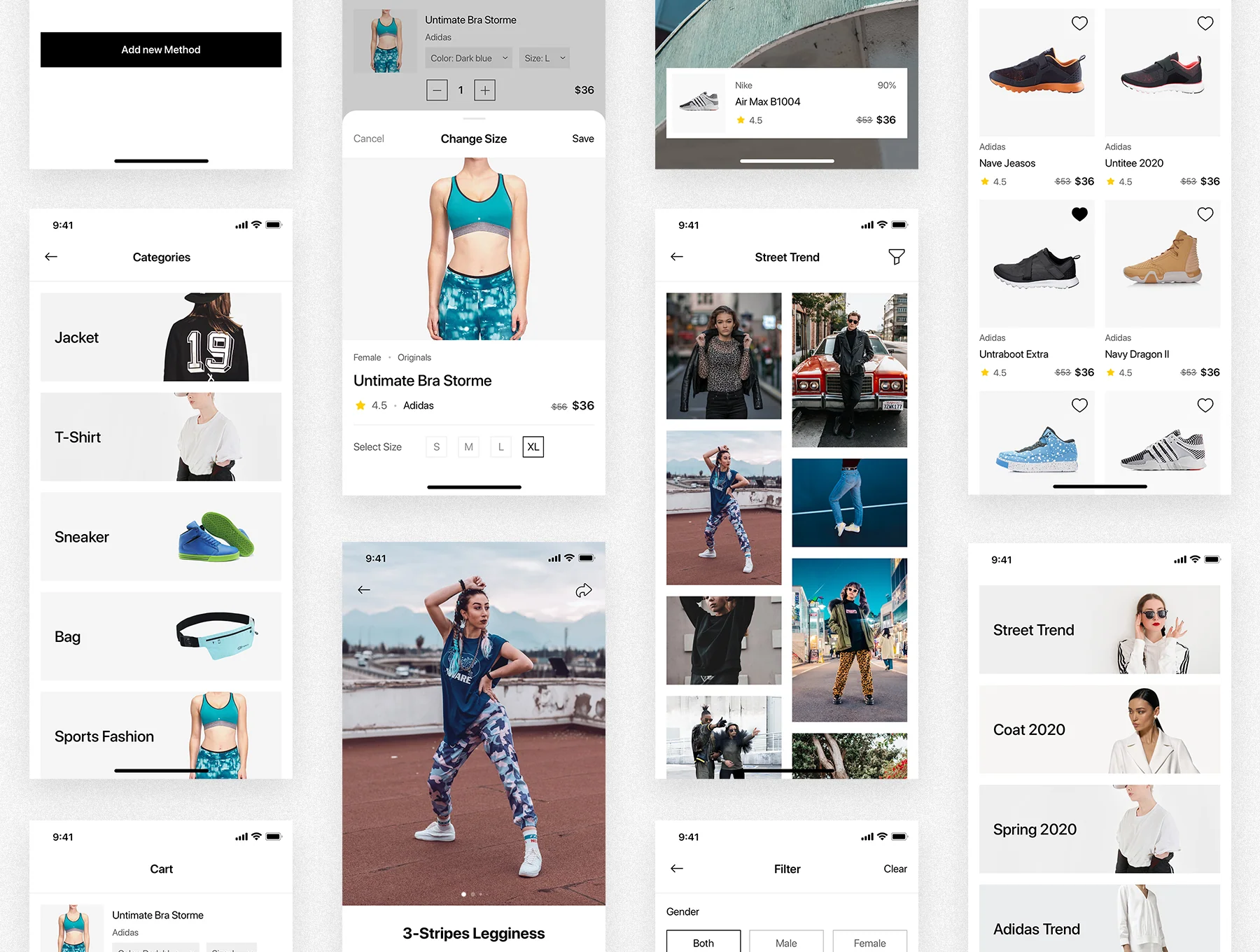 Helium - Fashion Shop UI Kit 7