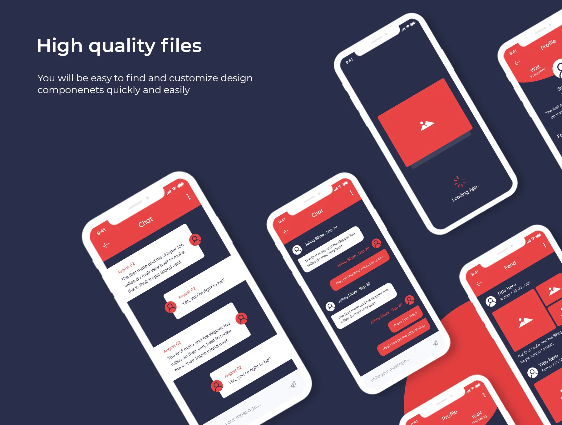 Hellin Mobile Wireframe Kit 7