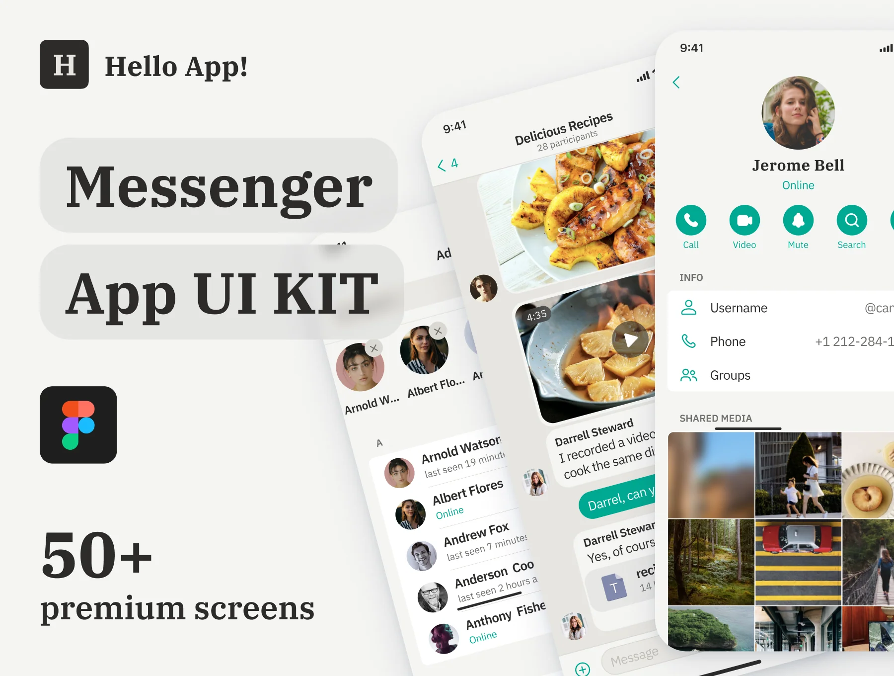 Hello App! Messenger UI Kit