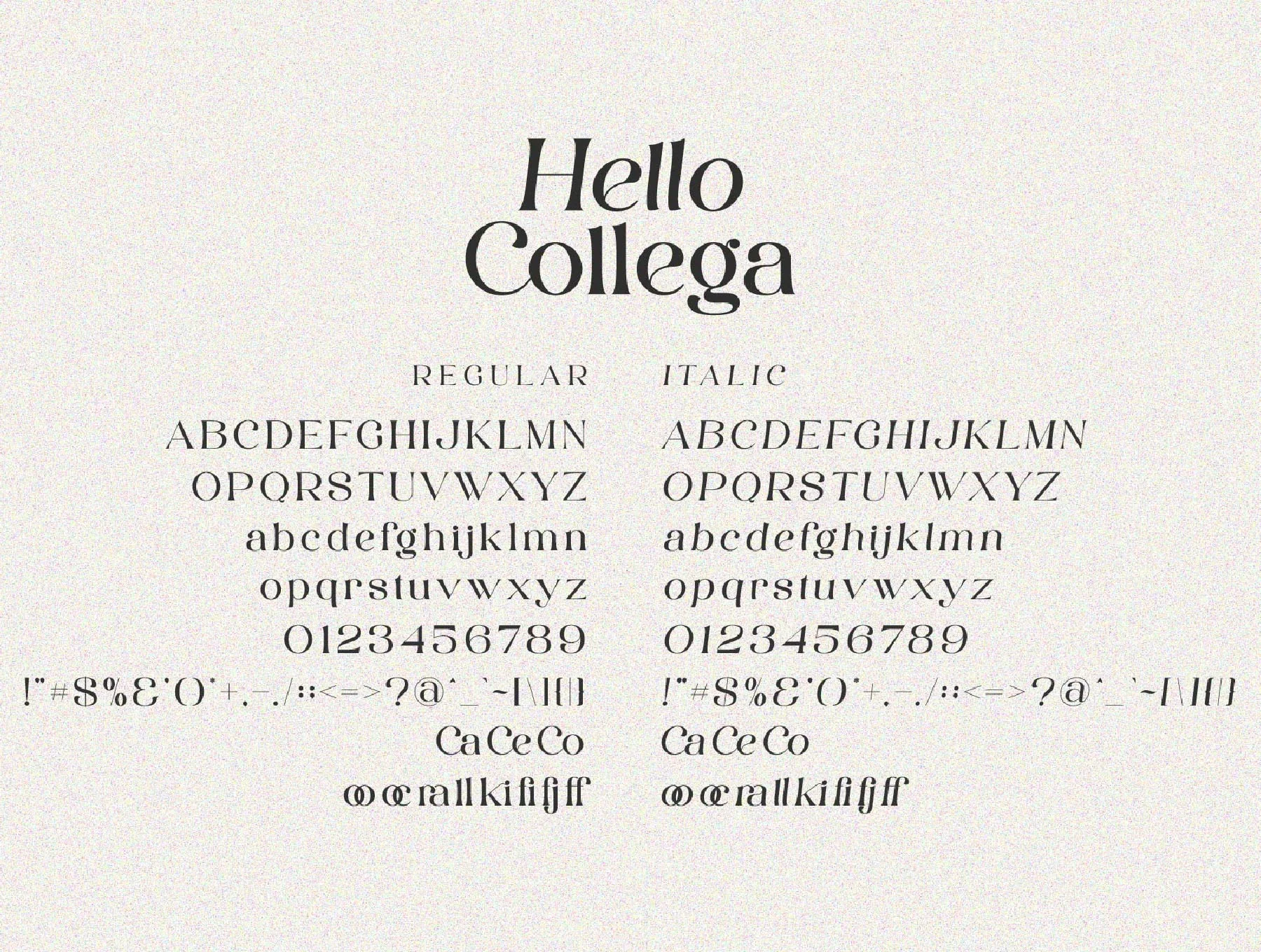 Hello Collega 7