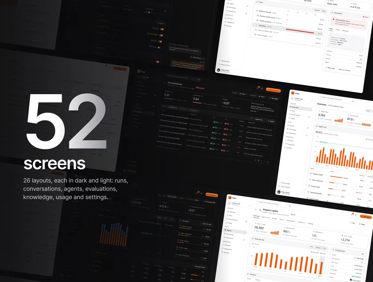 Helm - AI SaaS Dashboard UI Kit 3