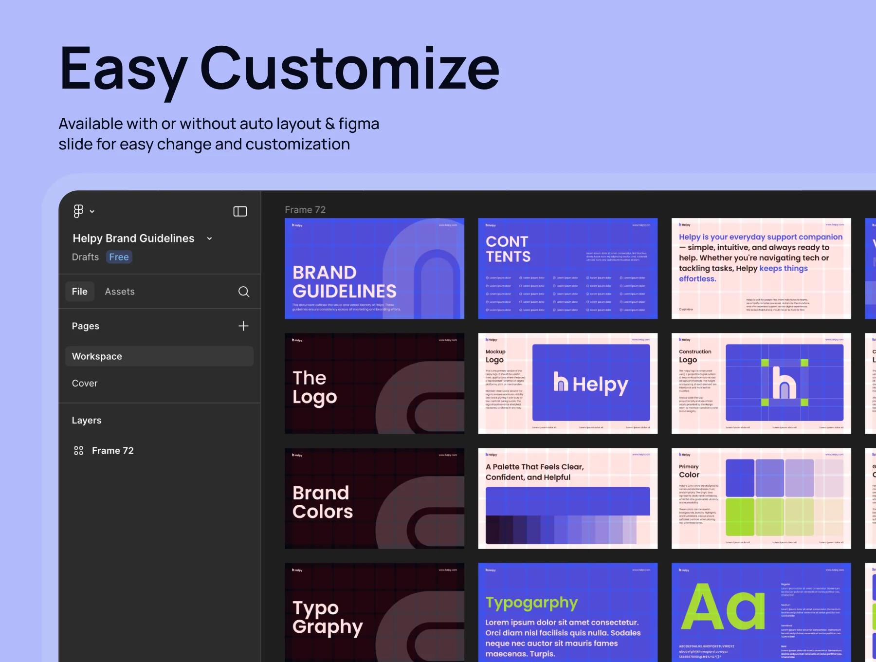 Helpy - Brand Guidelines Template 5