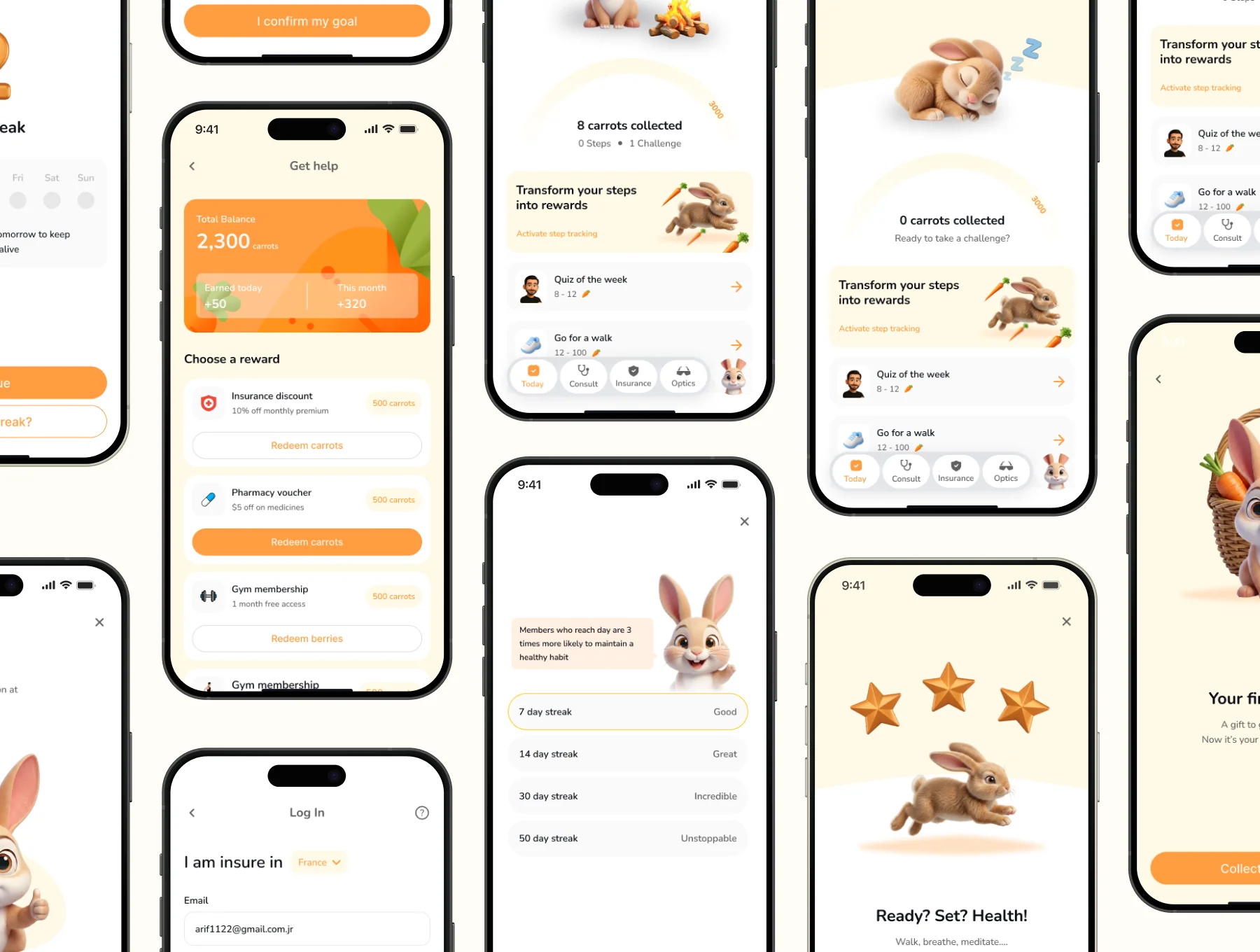 Helpy - Health Insurance App UI Kit