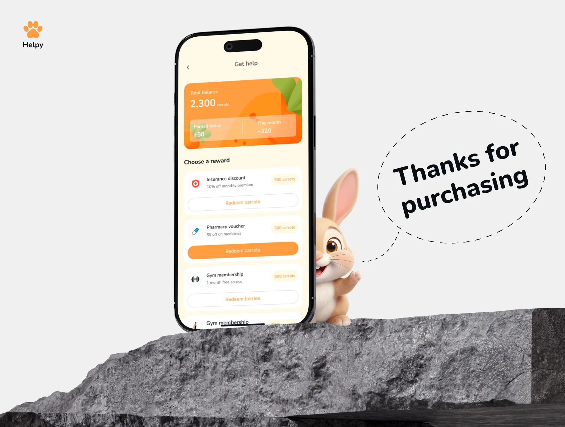 Helpy - Health Insurance App UI Kit 4