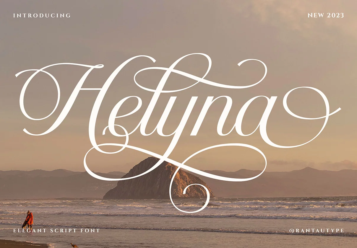 Helyna Elegant Script Font