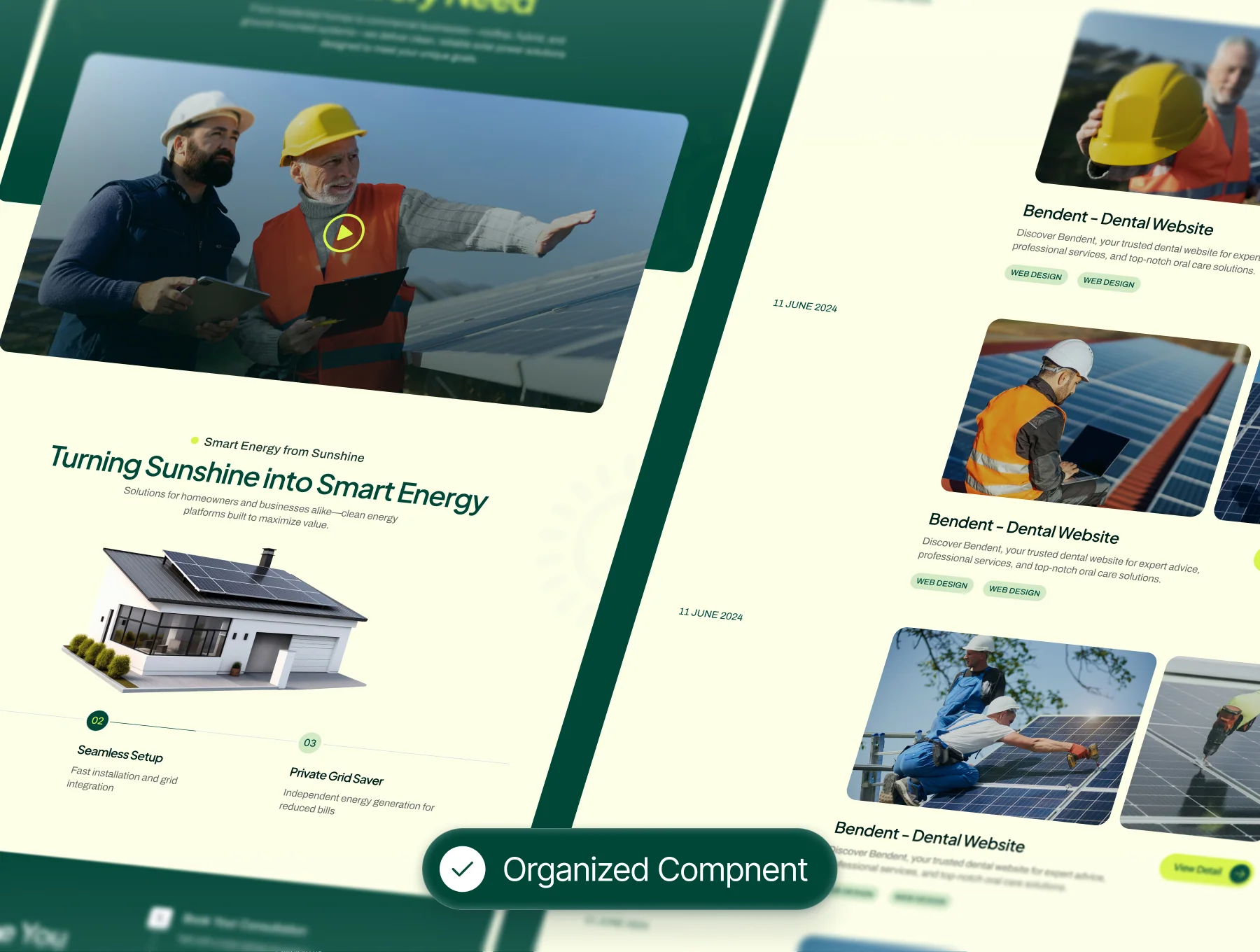 Helyx - Solar Energy Website Design 3