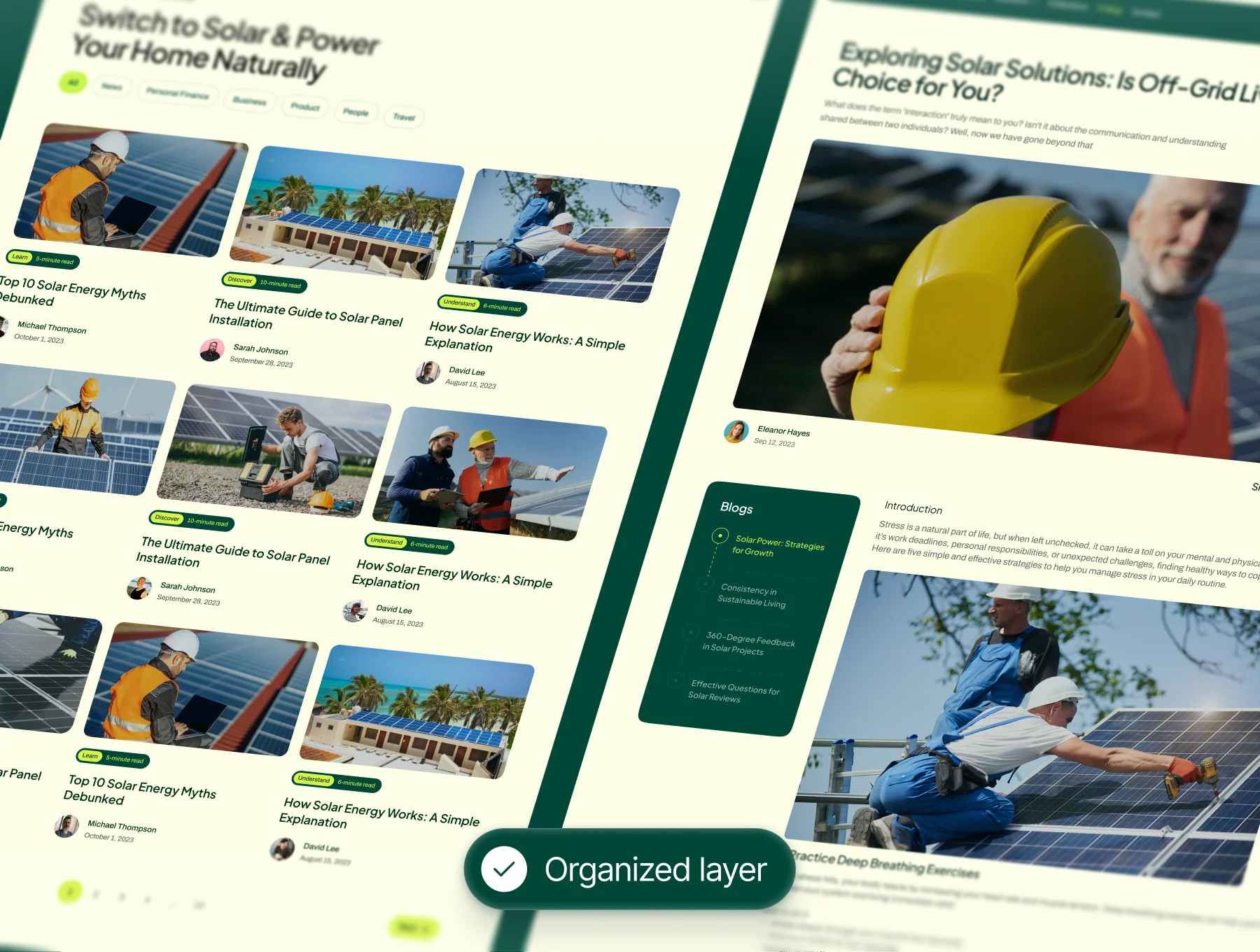 Helyx - Solar Energy Website Design 4