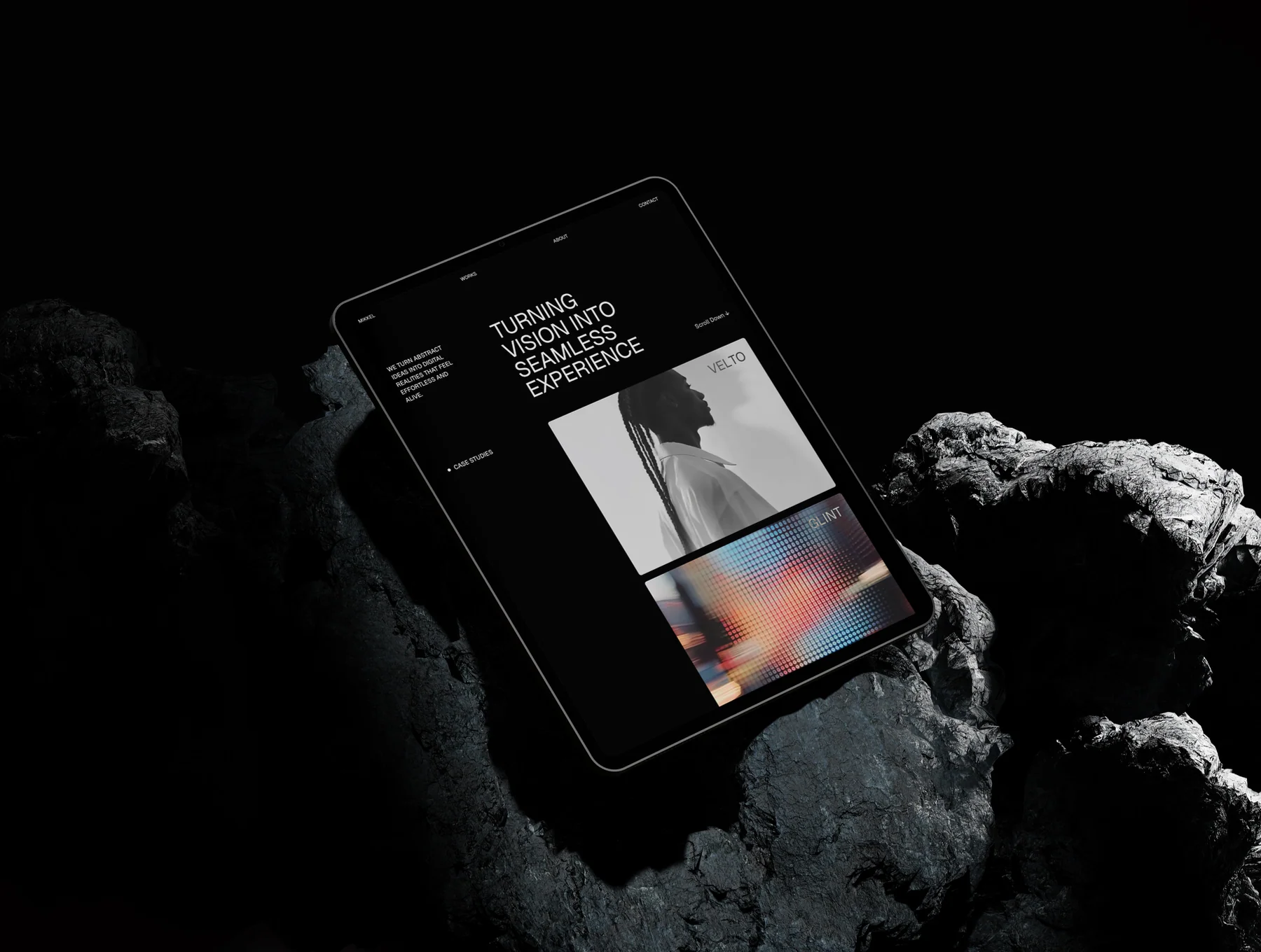 Mikkel -  Portfolio Website Template 3