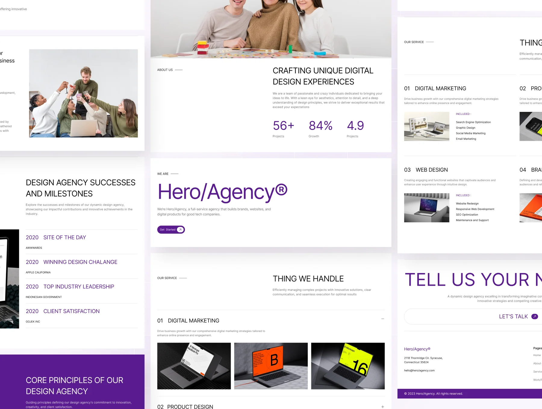 Hero Agency - Creative Digital Agency Website 5