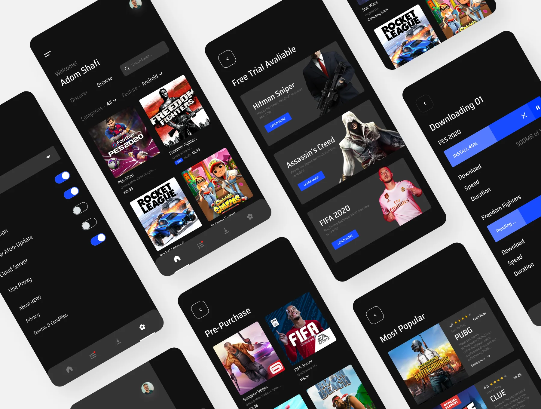 HERO- Game Store App Ui Kit 4