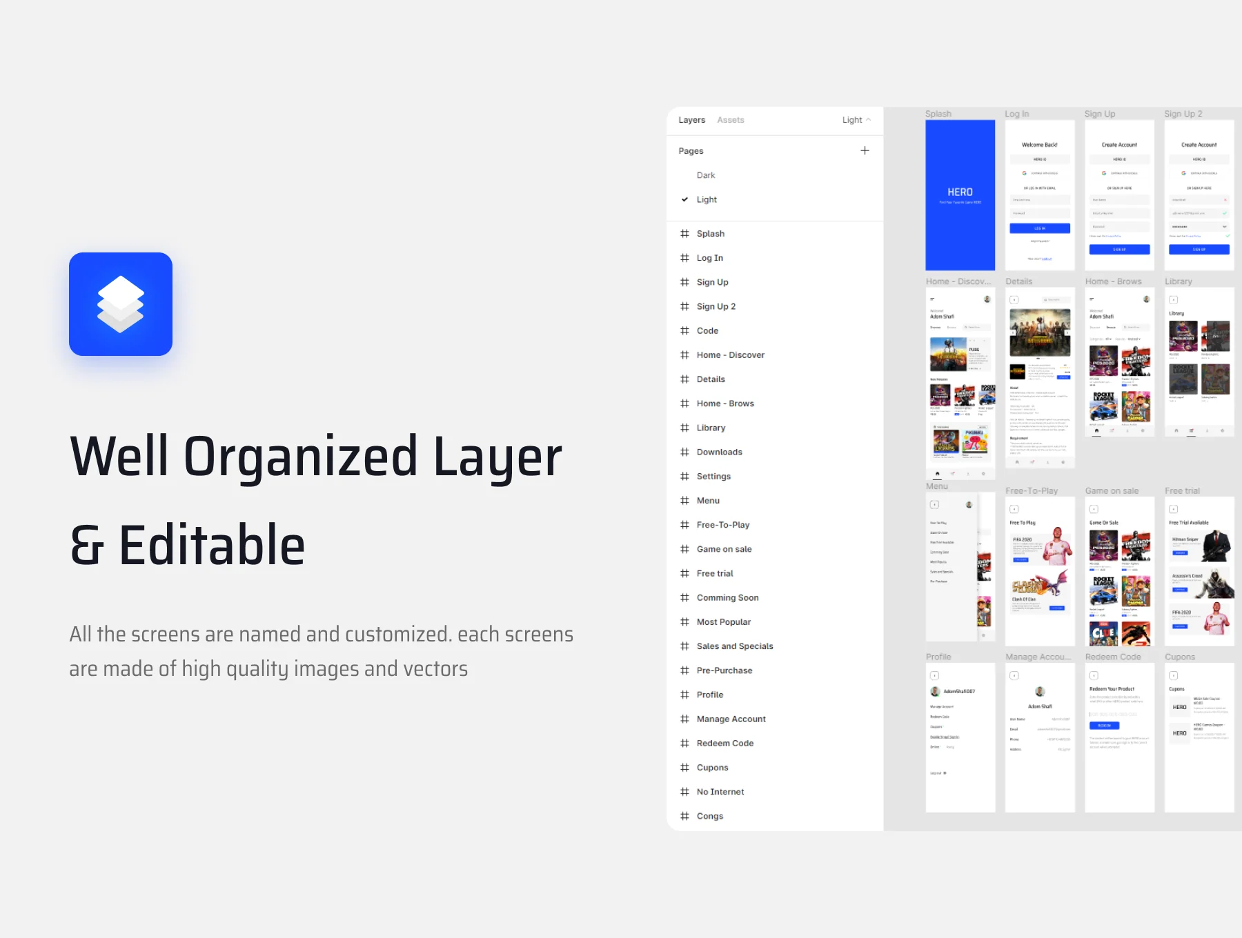 HERO- Game Store App Ui Kit 5