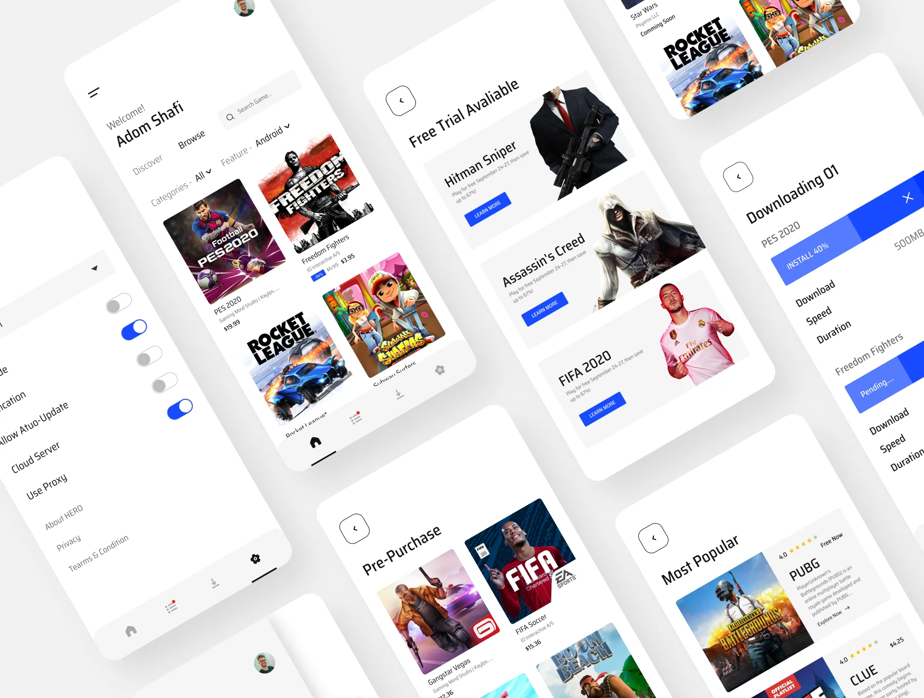 HERO- Game Store App Ui Kit 6